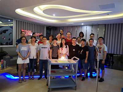 2018年9月龍巖好工作人才網(wǎng)生日會