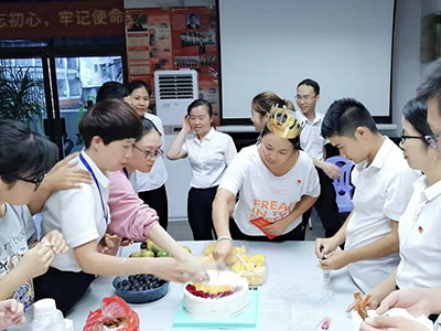 2019年10月企動力好工作人才網(wǎng)生日會